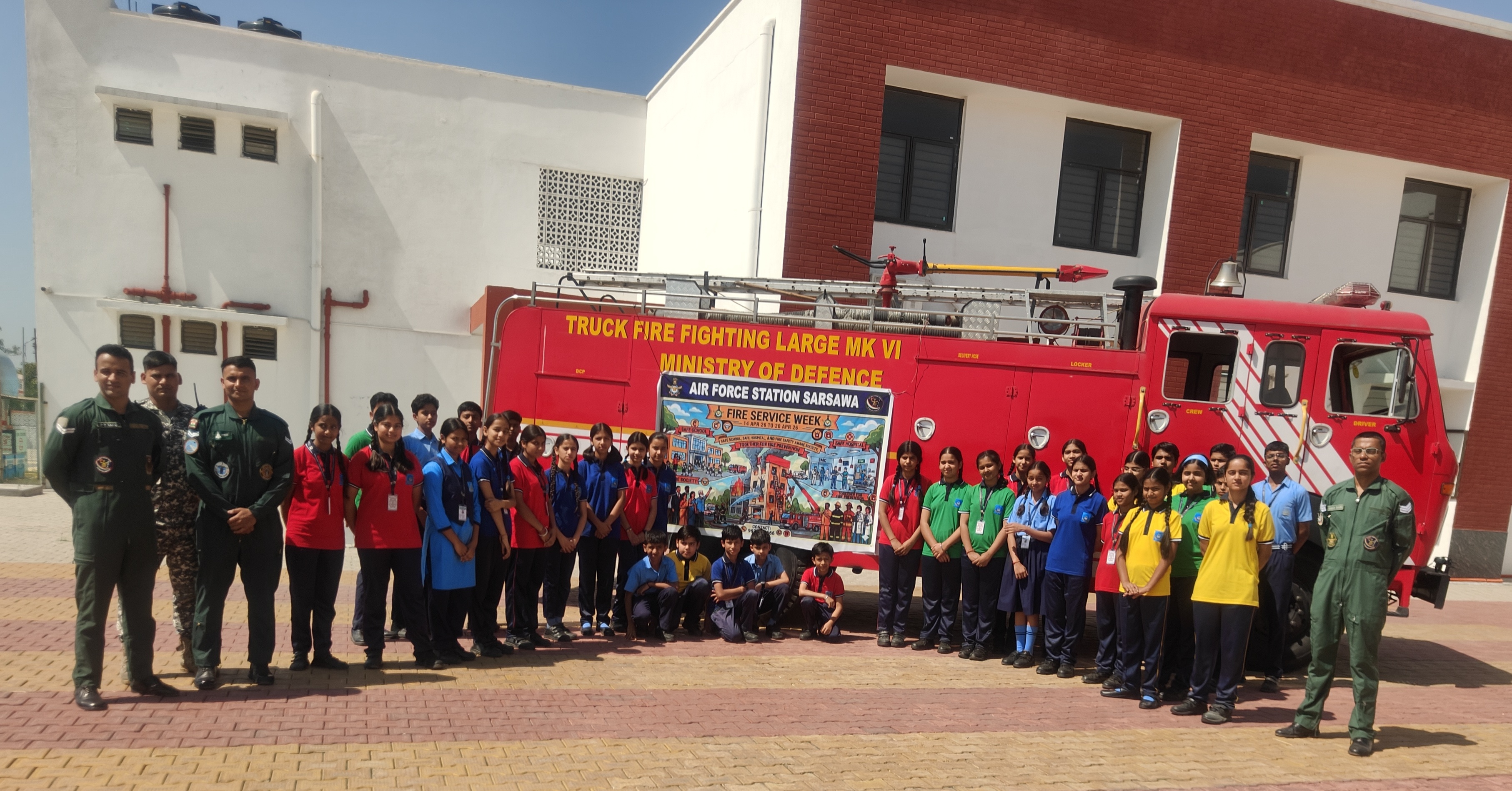 Fire Drill and Lecture 